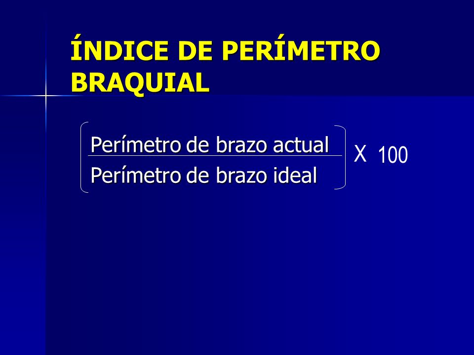 ÍNDICE DE PERÍMETRO BRAQUIAL