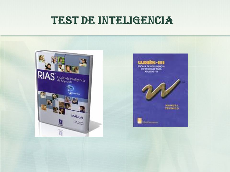Test de Inteligencia