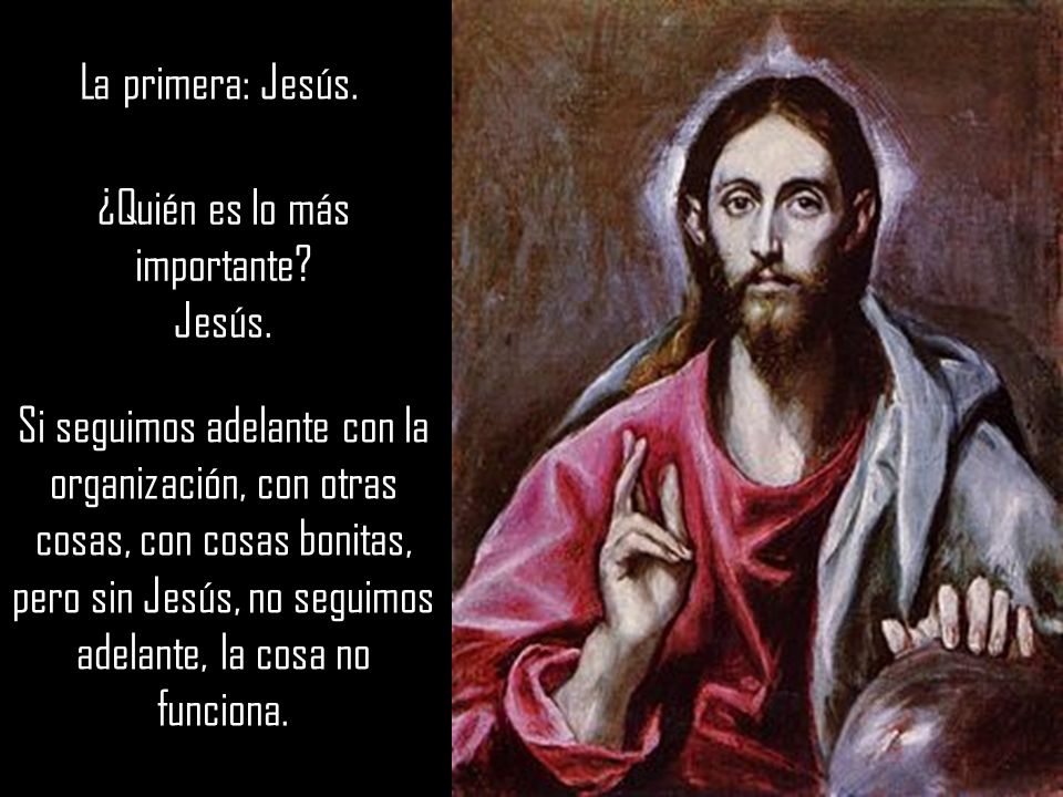 ¿Quién es lo más importante Jesús.