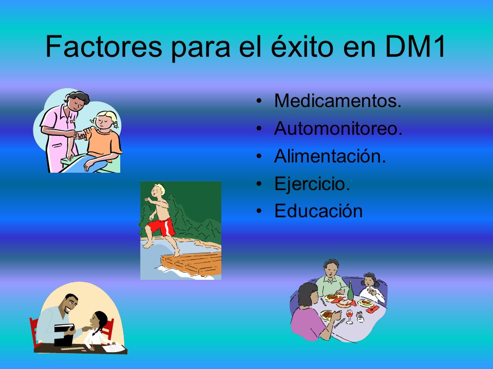 Factores para el éxito en DM1