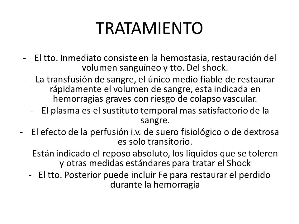 El plasma es el sustituto temporal mas satisfactorio de la sangre.