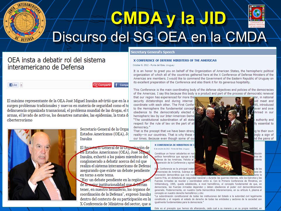 Discurso del SG OEA en la CMDA