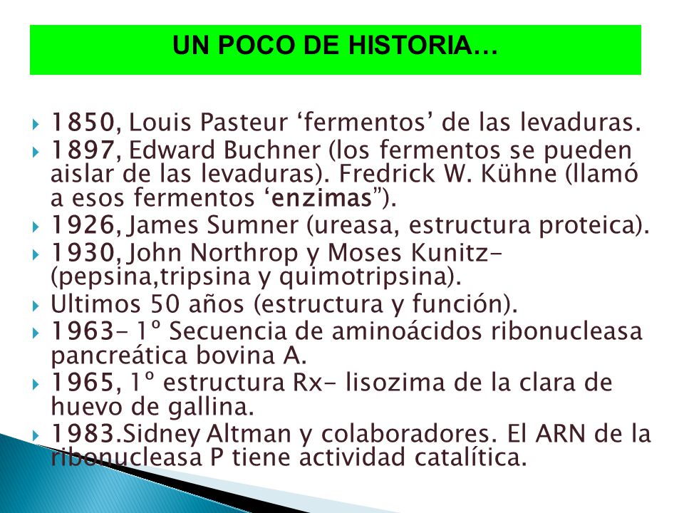 UN POCO DE HISTORIA… 1850, Louis Pasteur ‘fermentos’ de las levaduras.