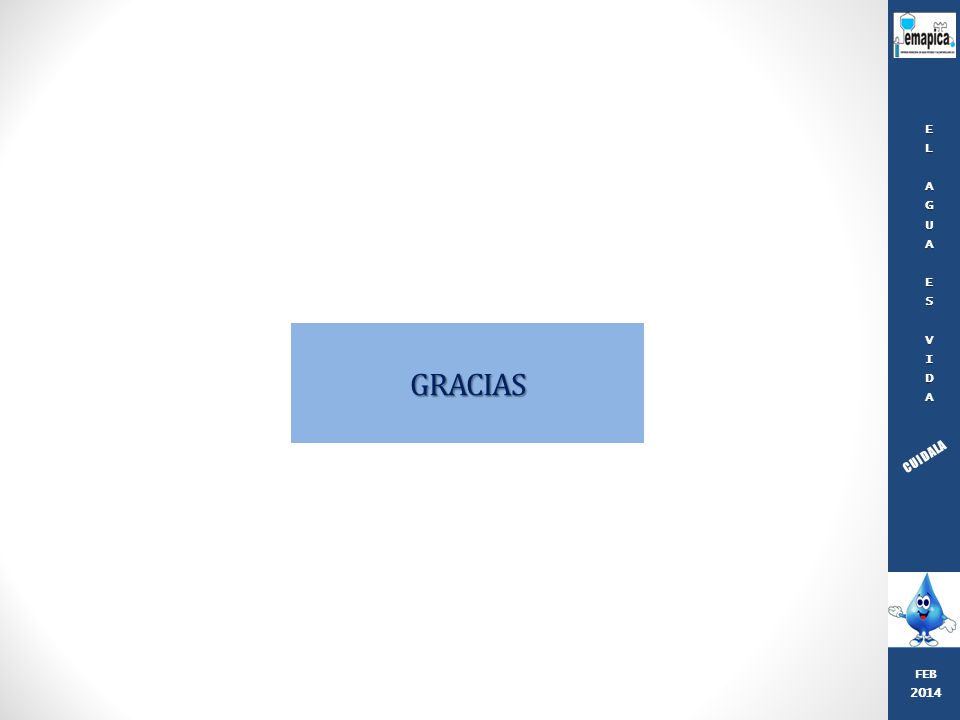 FEB 2014 E L A G U S V I D CUIDALA GRACIAS