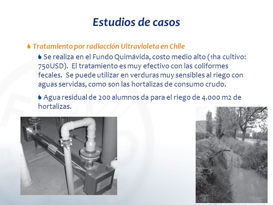 Estudios de casos Tratamiento por radiacción Ultravioleta en Chile