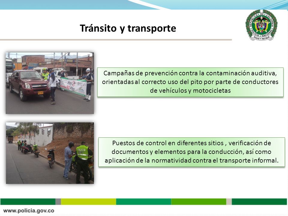 Tránsito y transporte