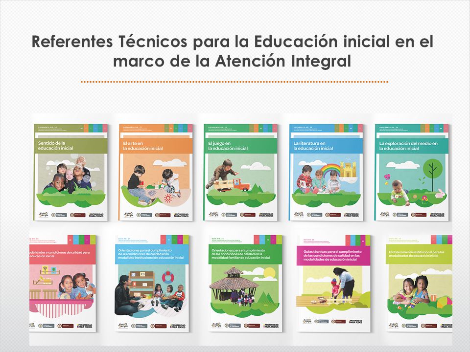Referentes Técnicos para la Educación inicial en el marco de la Atención Integral