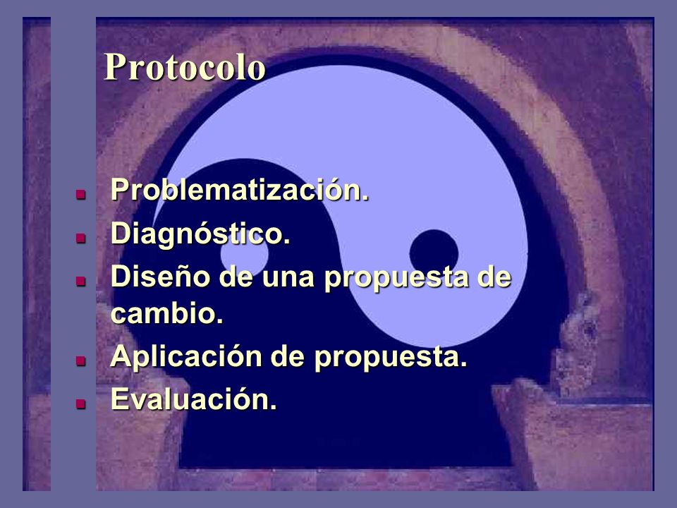 Protocolo Problematización. Diagnóstico.
