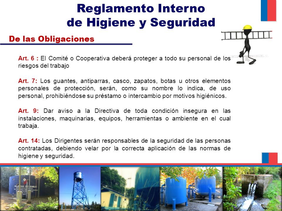 Reglamento Interno de Higiene y Seguridad