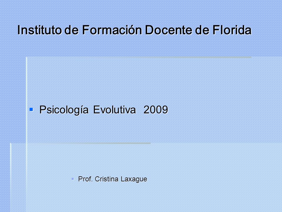 Instituto de Formación Docente de Florida