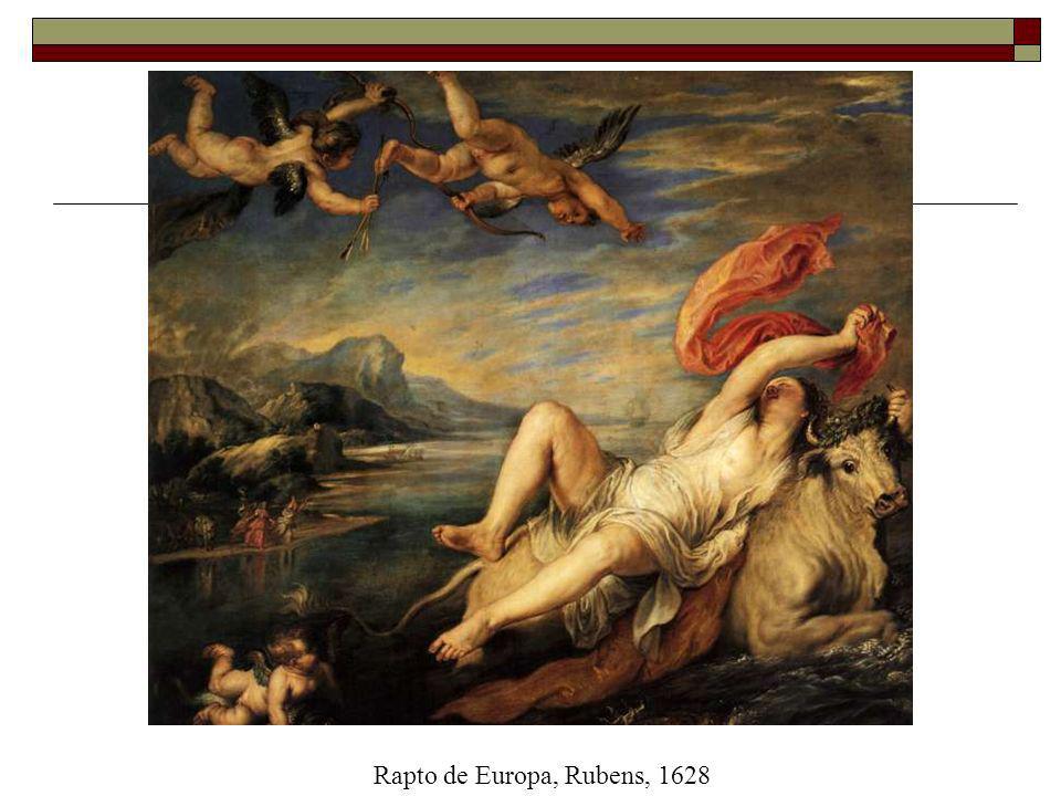 Rapto de Europa, Rubens, 1628