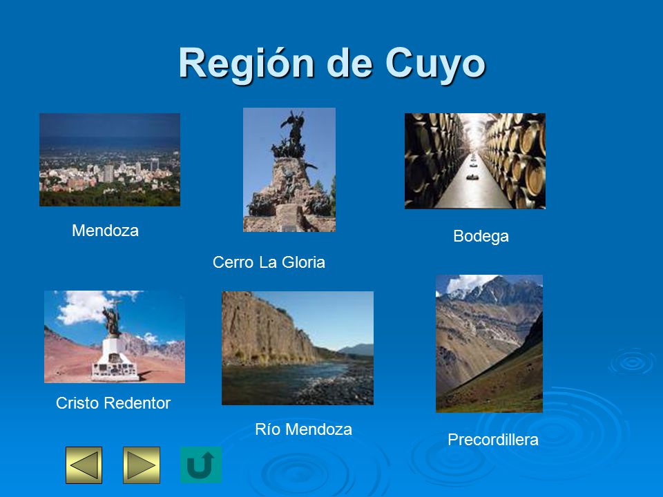 Región de Cuyo Mendoza Bodega Cerro La Gloria Cristo Redentor