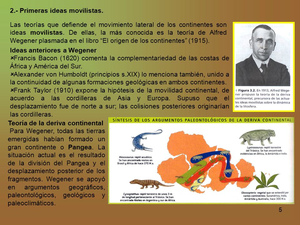 2.- Primeras ideas movilistas.