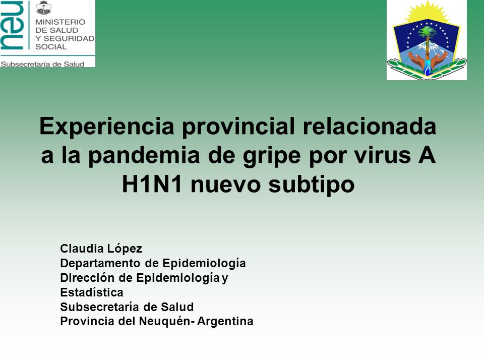 Experiencia provincial relacionada a la pandemia de gripe por virus A H1N1 nuevo subtipo