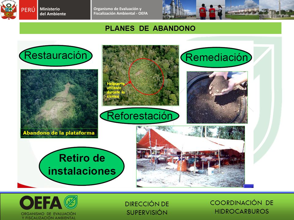 PLANES DE ABANDONO