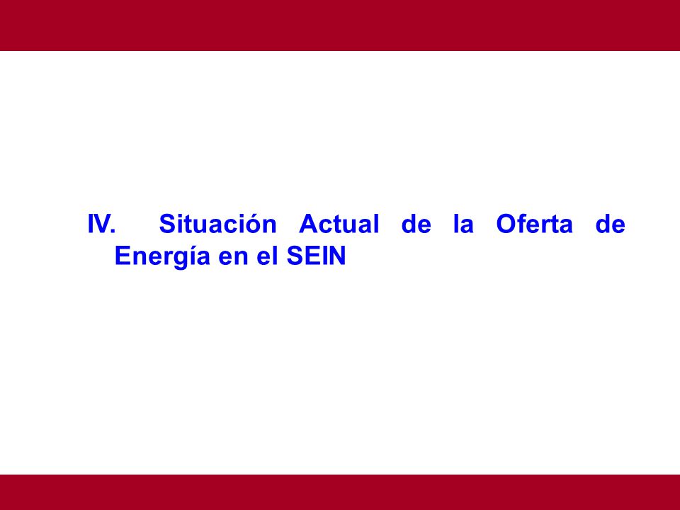 Situación Actual 2008 En el ámbito nacional Cobertura Eléctrica : 80 %