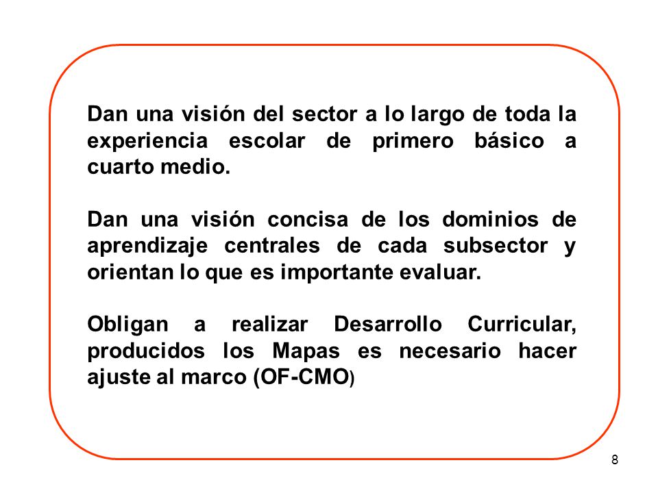Dan una visión del sector a lo largo de toda la experiencia escolar de primero básico a cuarto medio.