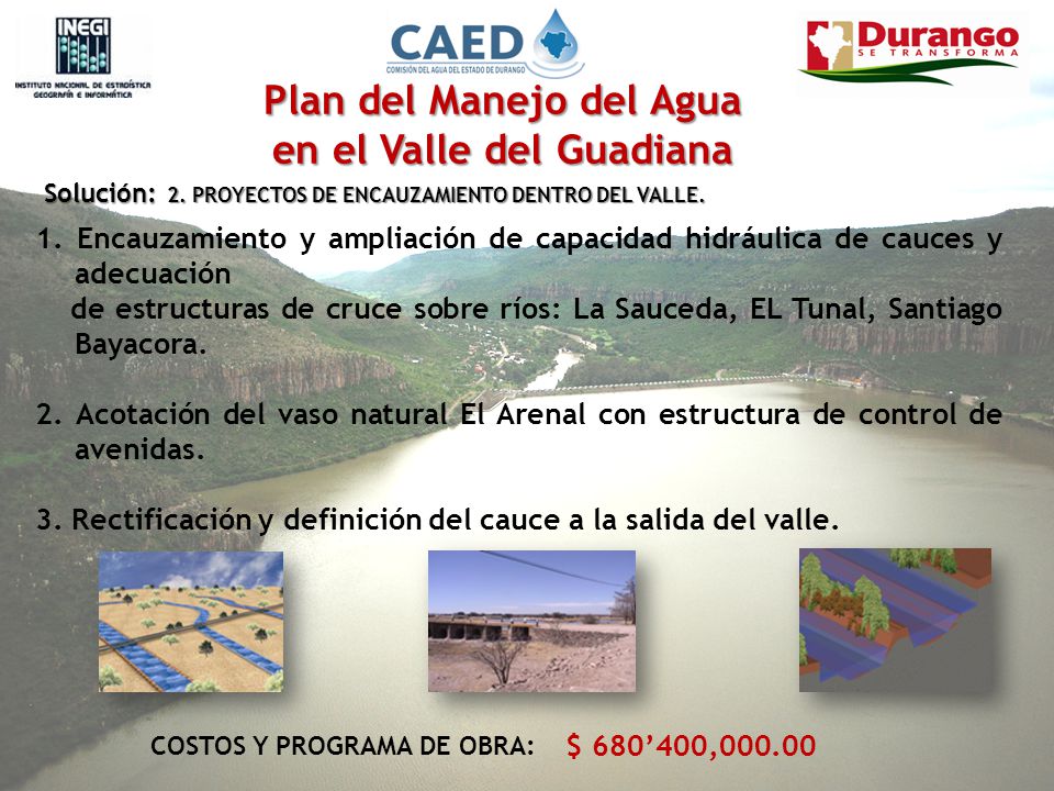 Plan del Manejo del Agua en el Valle del Guadiana