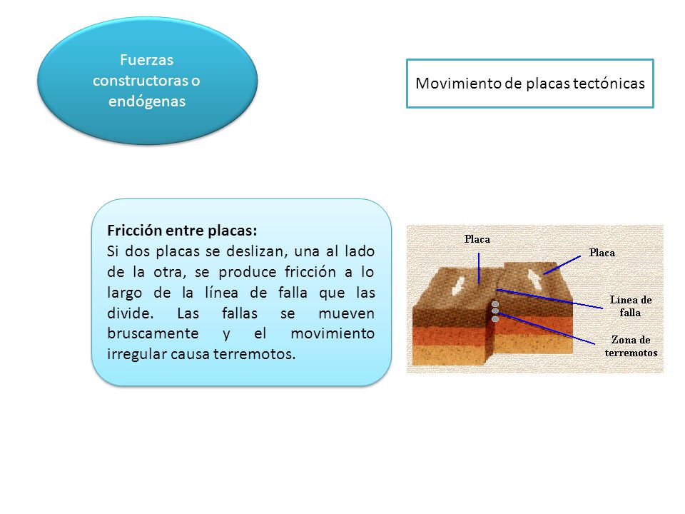 Fuerzas constructoras o endógenas