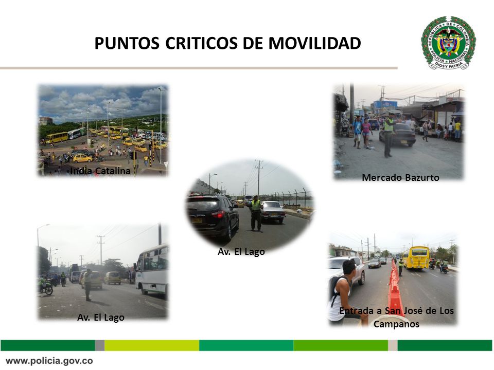 PUNTOS CRITICOS DE MOVILIDAD Entrada a San José de Los Campanos