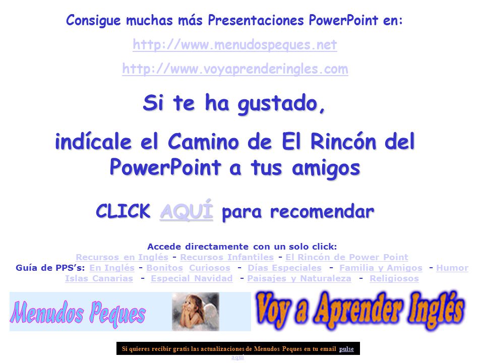 indícale el Camino de El Rincón del PowerPoint a tus amigos