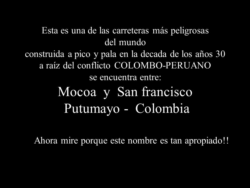 Ahora mire porque este nombre es tan apropiado!!