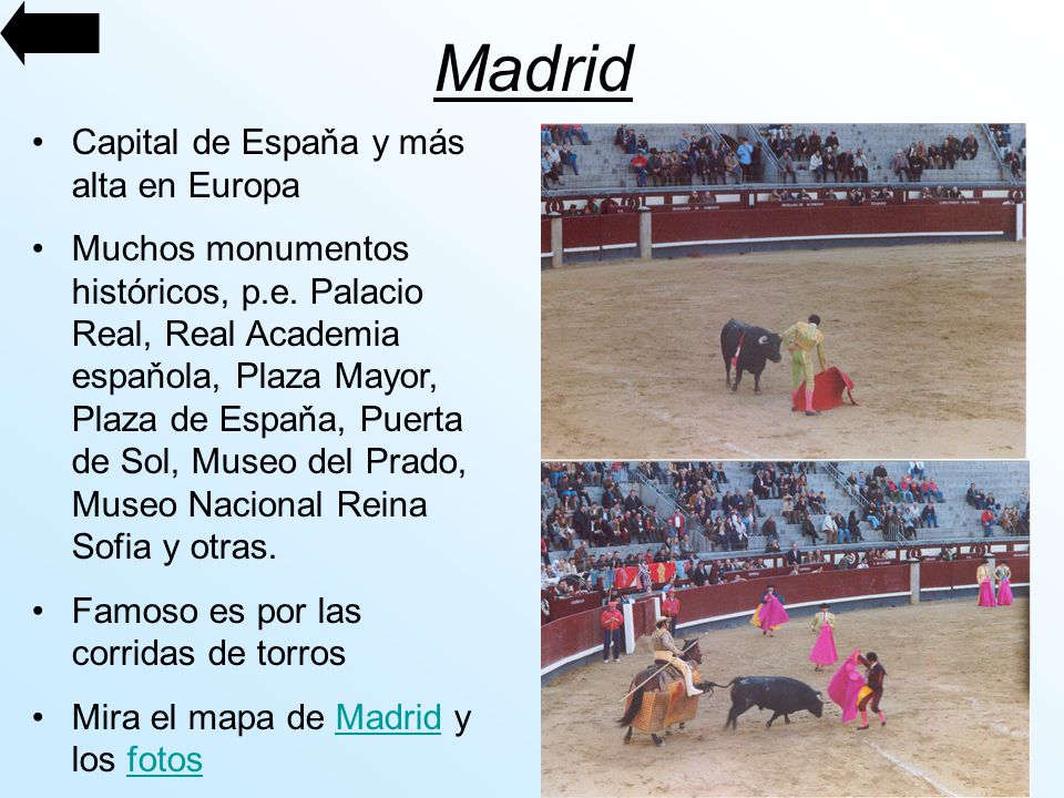 Madrid Capital de Espaňa y más alta en Europa