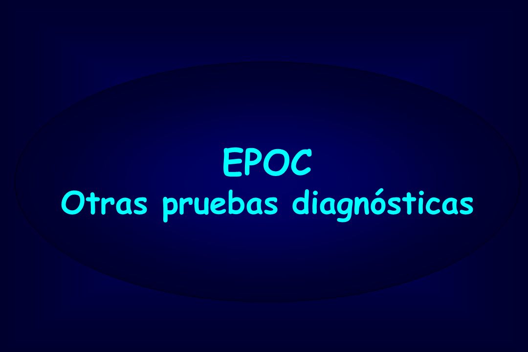 Otras pruebas diagnósticas