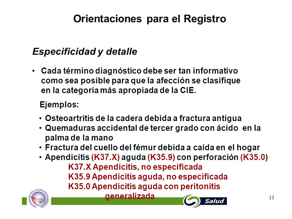 Orientaciones para el Registro