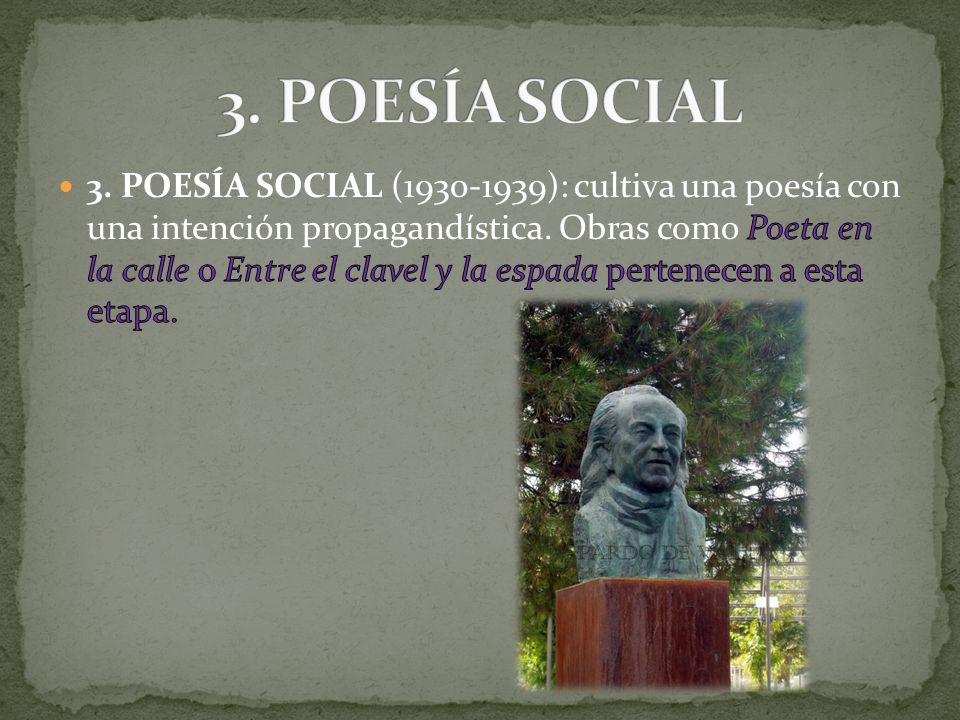3. POESÍA SOCIAL