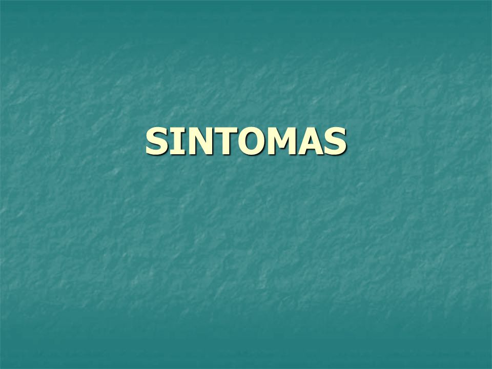 SINTOMAS
