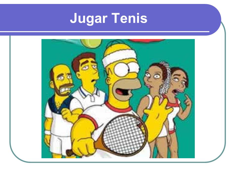 Jugar Tenis