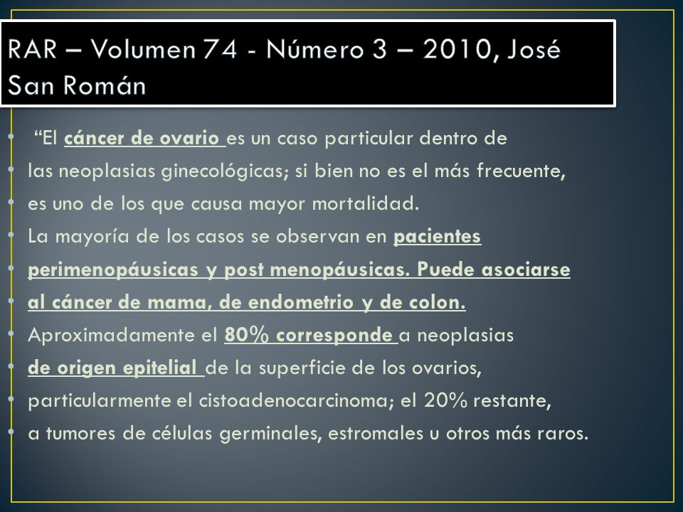 RAR – Volumen 74 - Número 3 – 2010, José San Román