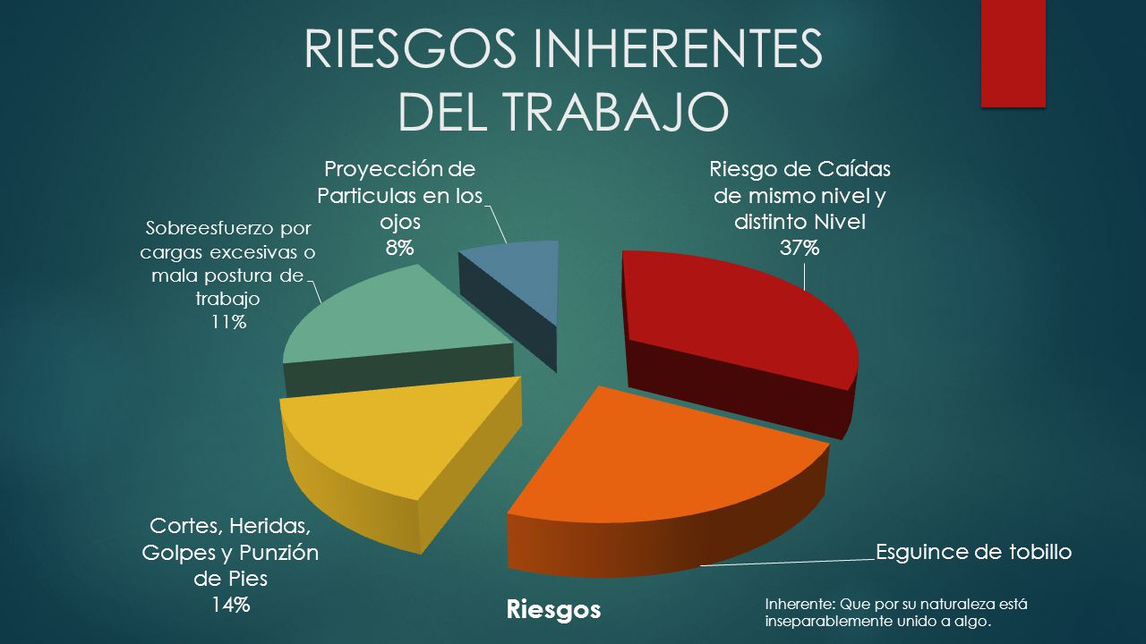 RIESGOS INHERENTES DEL TRABAJO