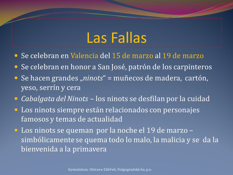 Las Fallas Se celebran en Valencia del 15 de marzo al 19 de marzo