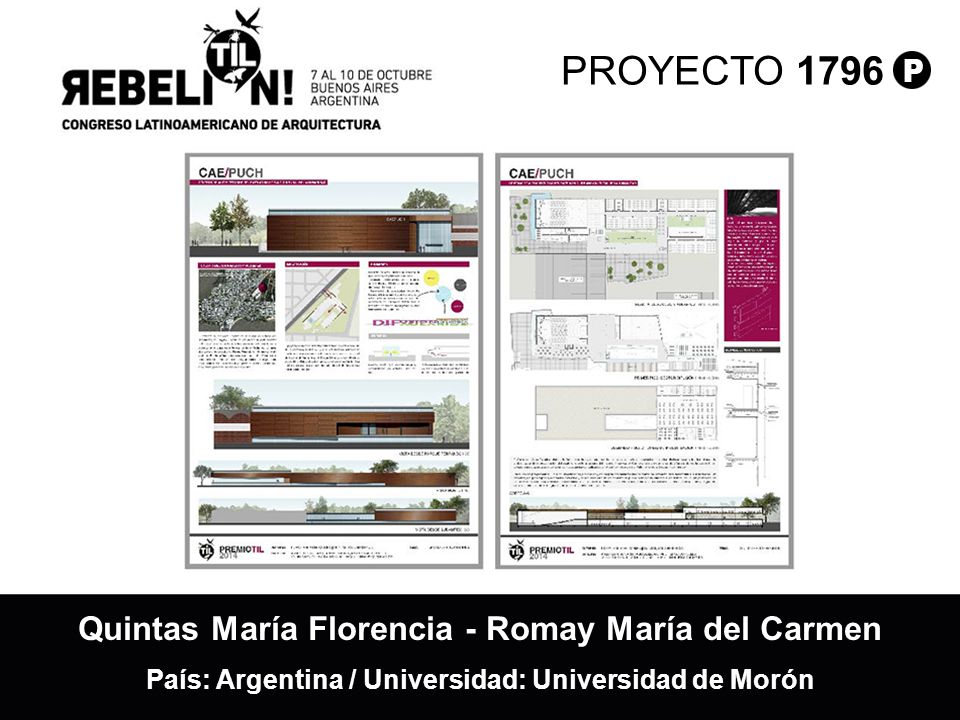 PROYECTO 1796 Quintas María Florencia - Romay María del Carmen