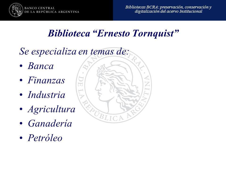 Biblioteca Ernesto Tornquist