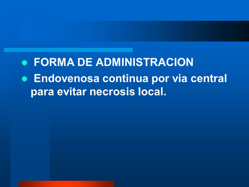 Estado actual FORMA DE ADMINISTRACION
