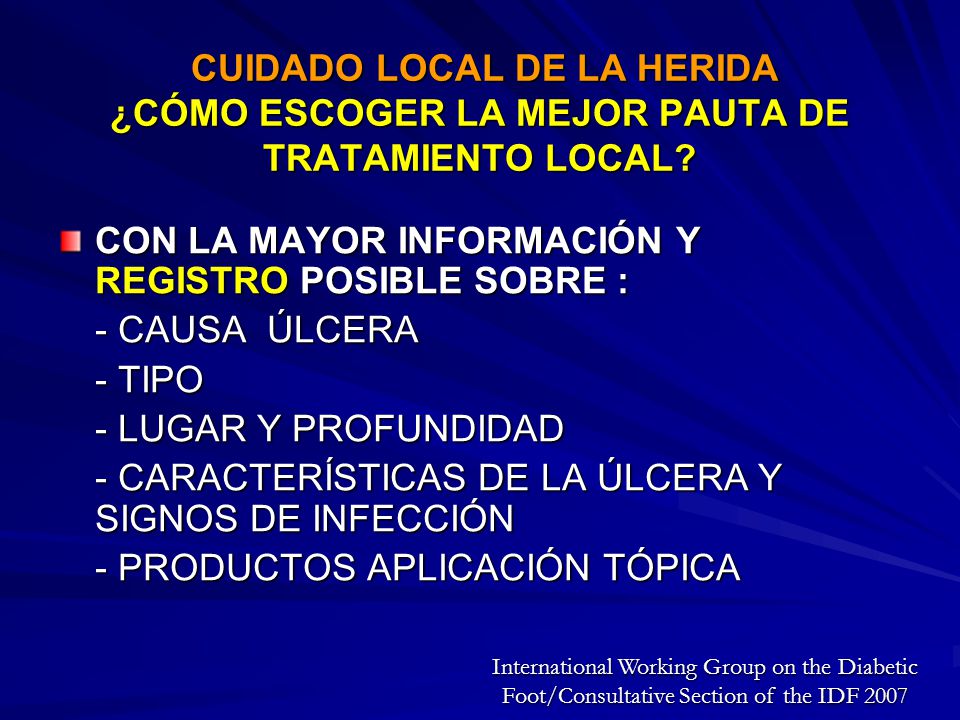 CON LA MAYOR INFORMACIÓN Y REGISTRO POSIBLE SOBRE : - CAUSA ÚLCERA
