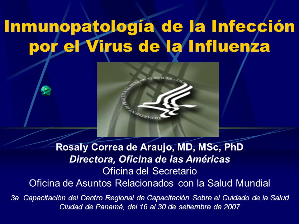 Inmunopatología de la Infección por el Virus de la Influenza