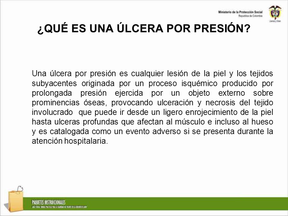 ¿QUÉ ES UNA ÚLCERA POR PRESIÓN