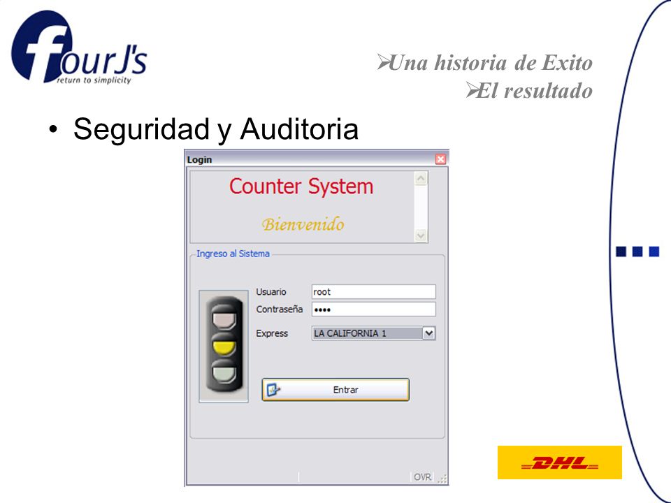 Una historia de Exito El resultado Seguridad y Auditoria