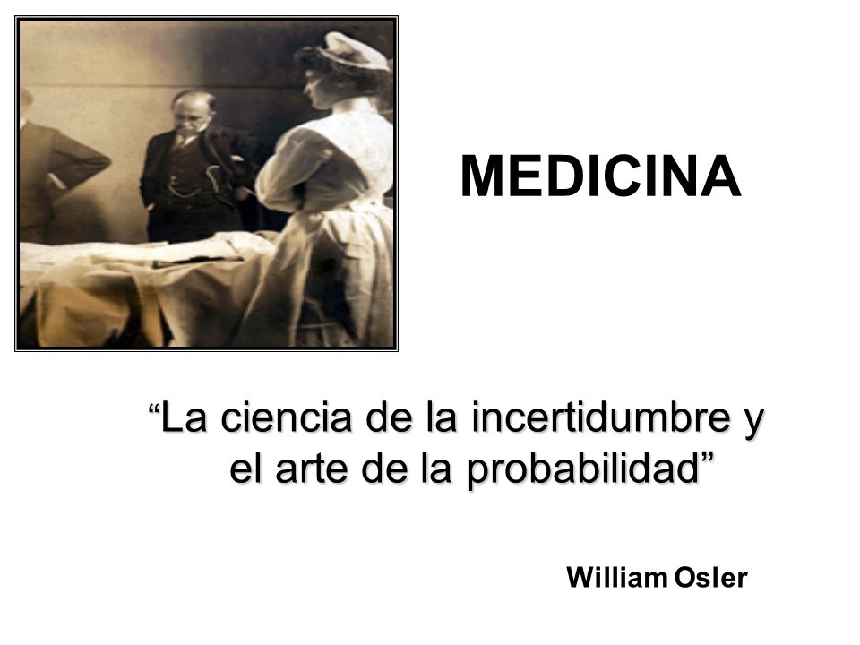 La ciencia de la incertidumbre y el arte de la probabilidad
