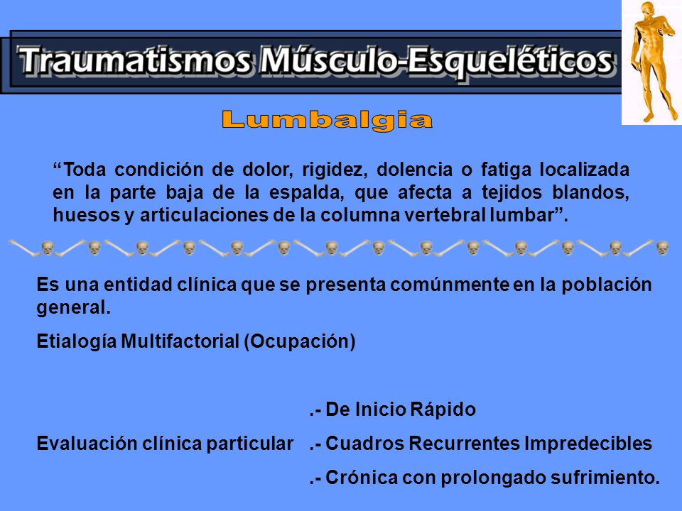 Lumbalgia