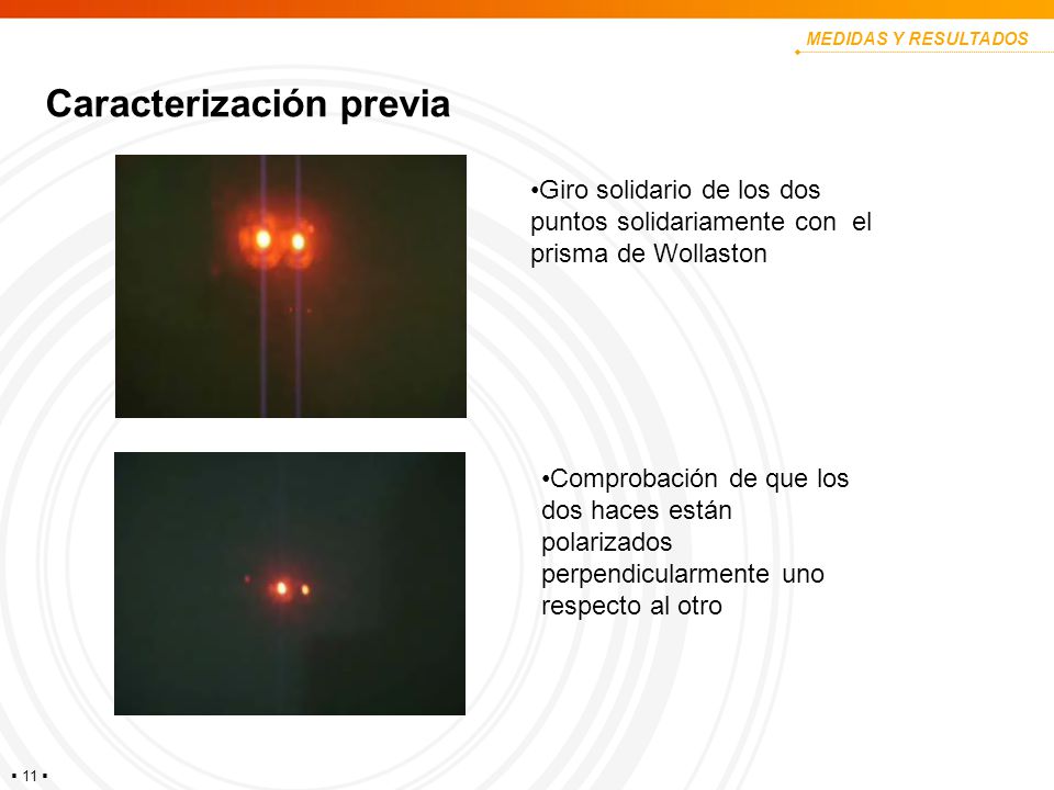 Caracterización previa
