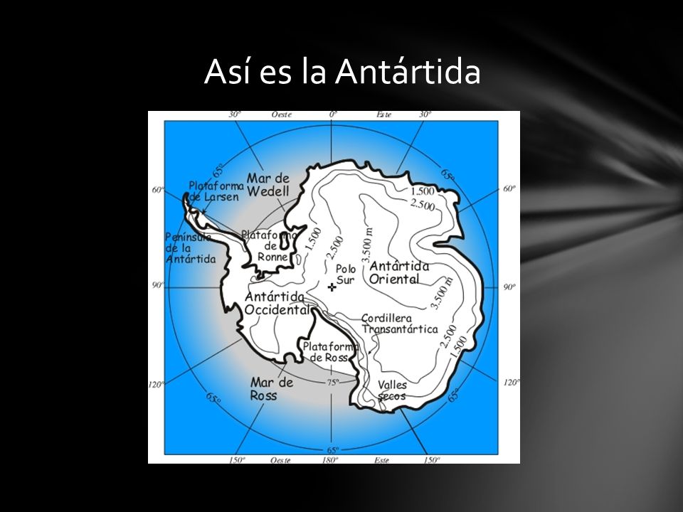 Así es la Antártida