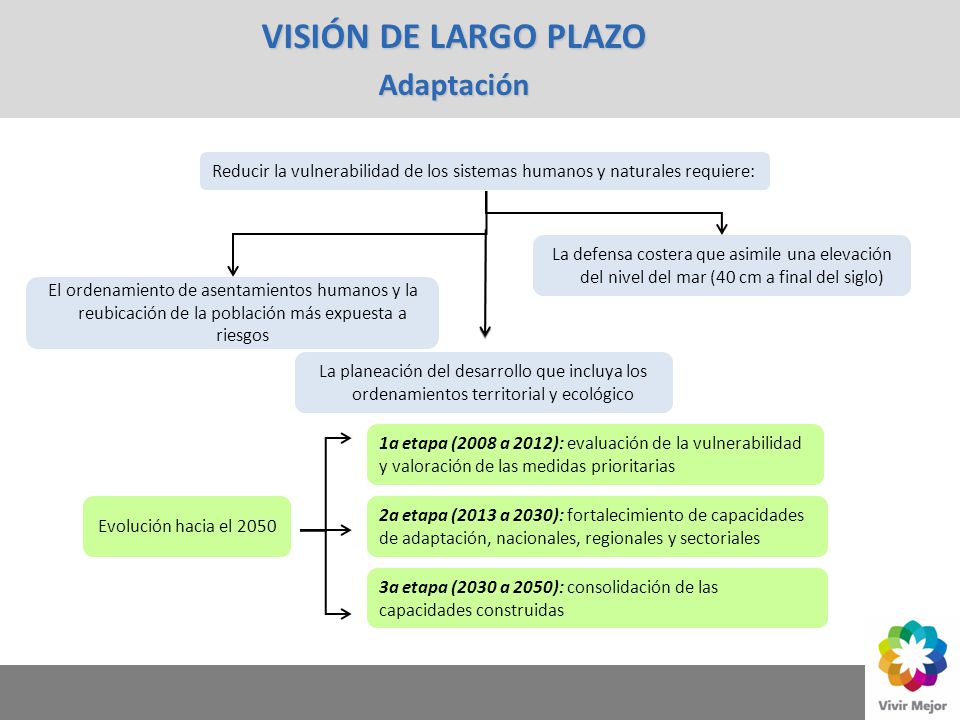 VISIÓN DE LARGO PLAZO Adaptación