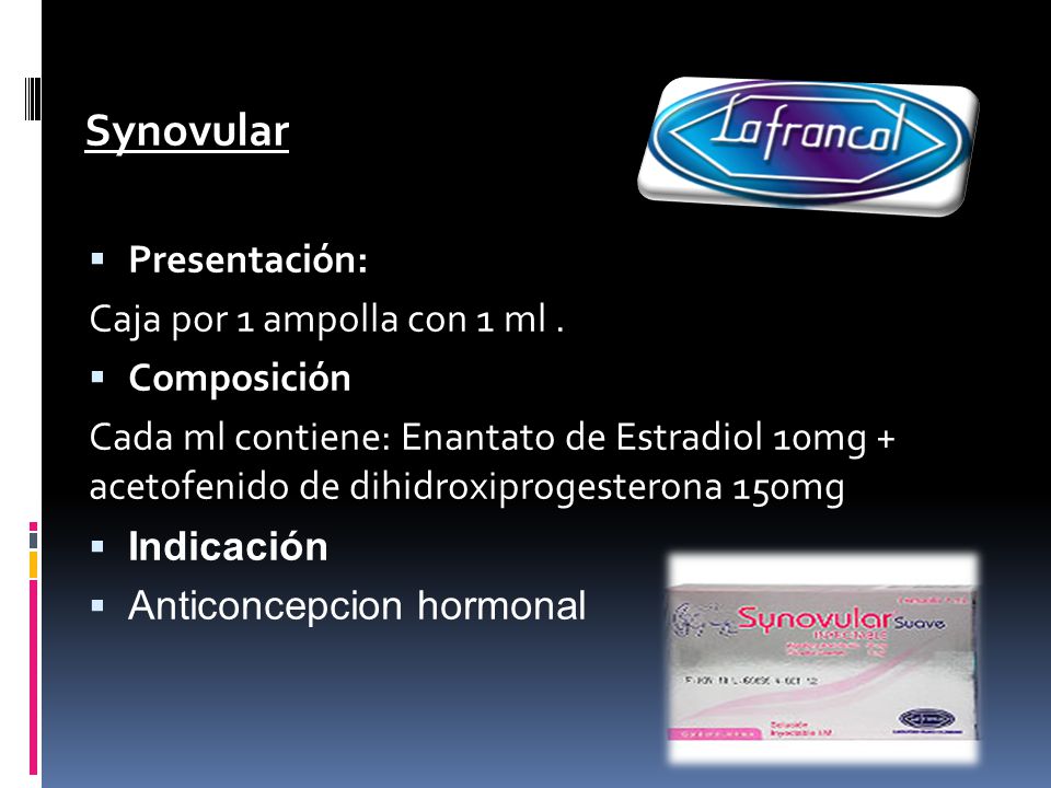 Synovular Presentación: Caja por 1 ampolla con 1 ml . Composición