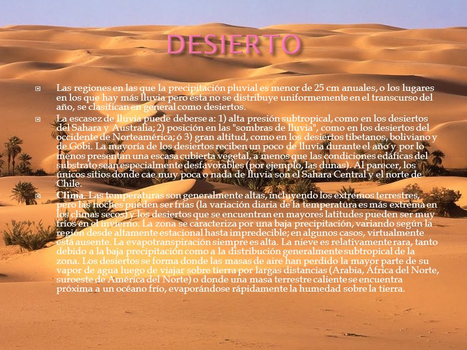 DESIERTO