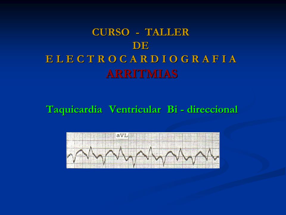 CURSO - TALLER DE E L E C T R O C A R D I O G R A F I A
